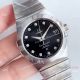 VSF Swiss Replica Omega Constellation Stainless Steel Black Diamond Watch (2)_th.jpg
